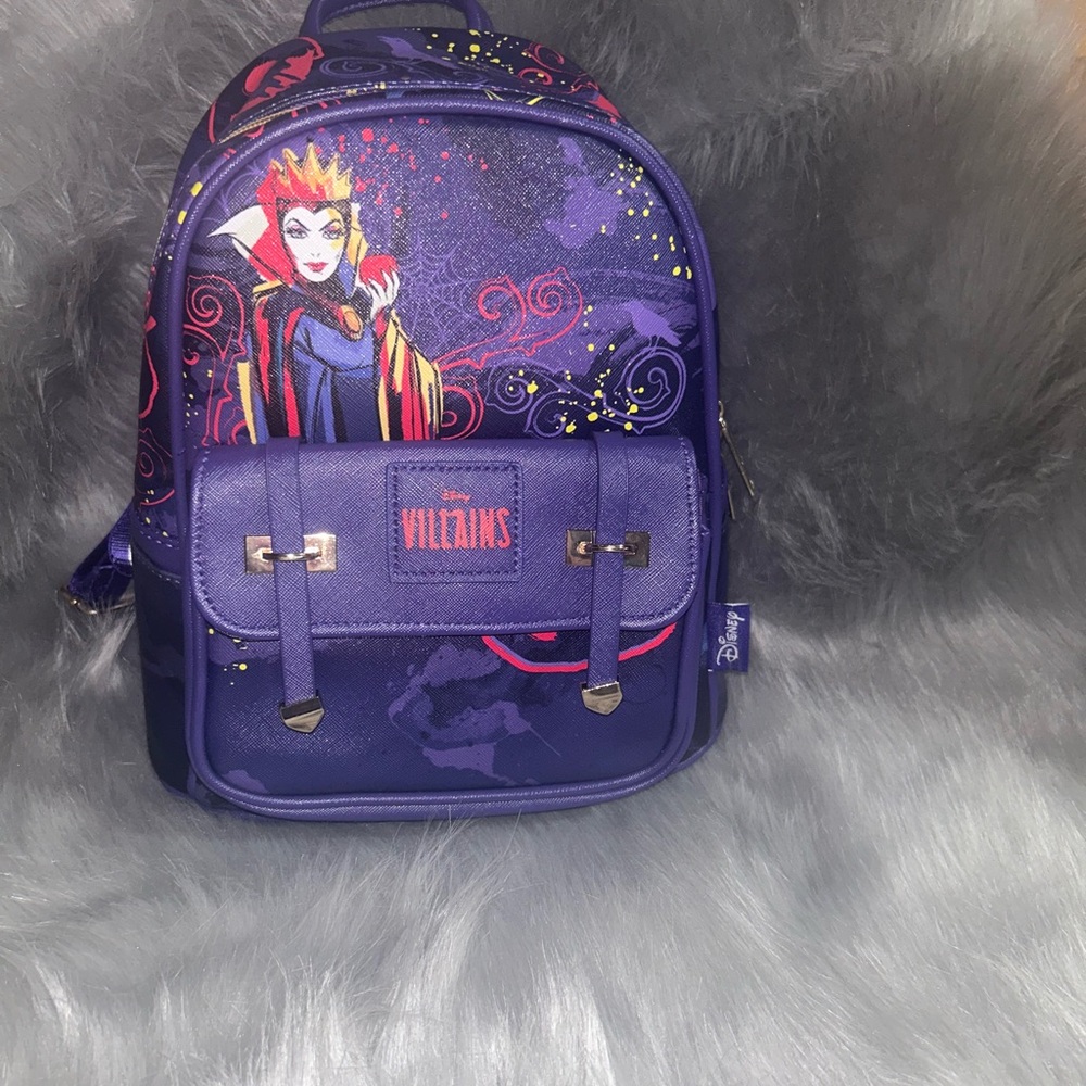 Disney Villains Purple Backpack